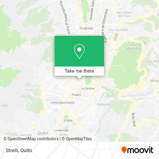 Strelli map