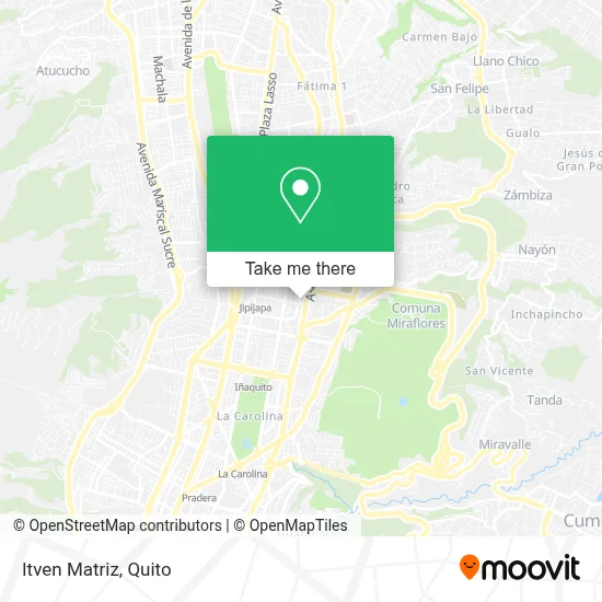 Itven Matriz map