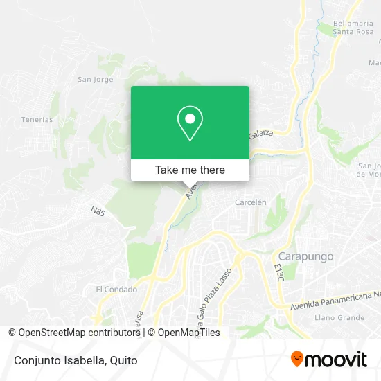 Conjunto Isabella map