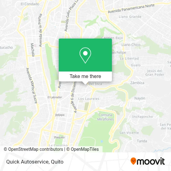 Quick Autoservice map