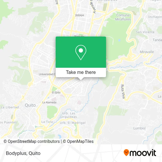 Bodyplus map