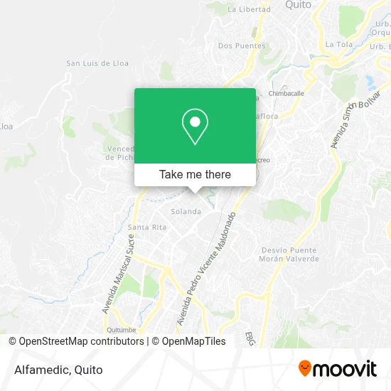 Alfamedic map