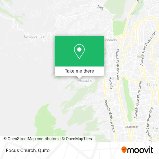 Focus Church map