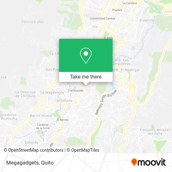 Megagadgets map