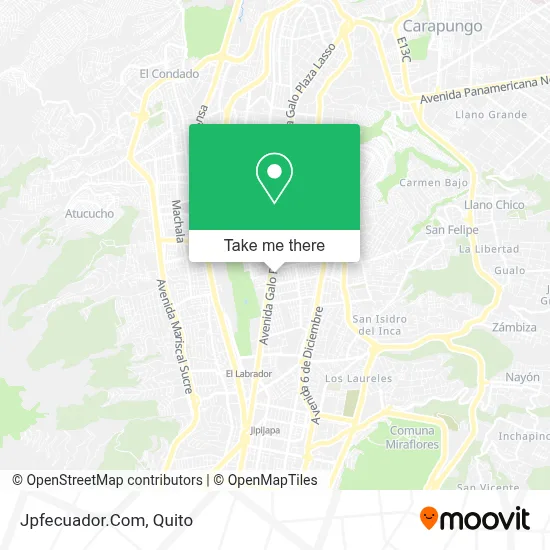 Jpfecuador.Com map