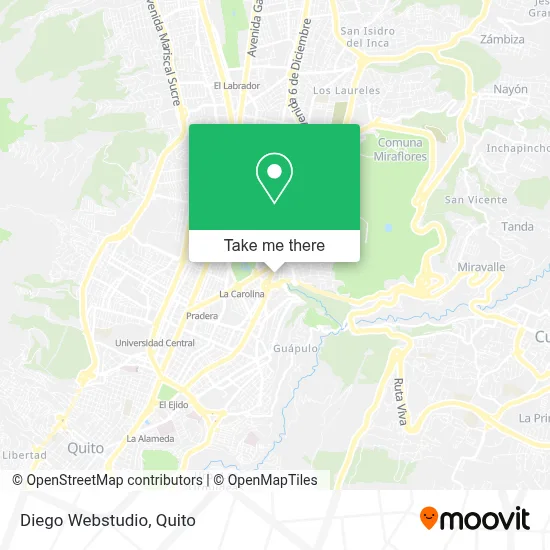 Diego Webstudio map