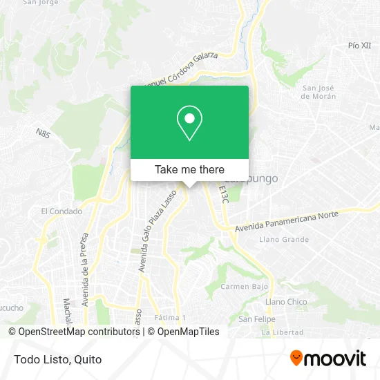 Todo Listo map