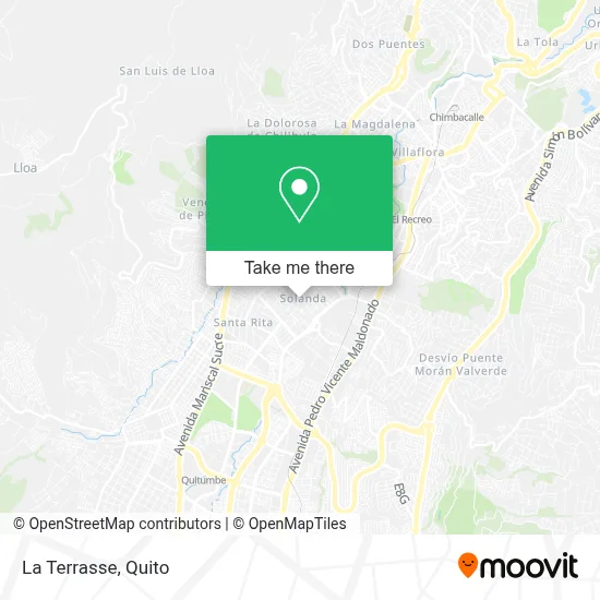 La Terrasse map
