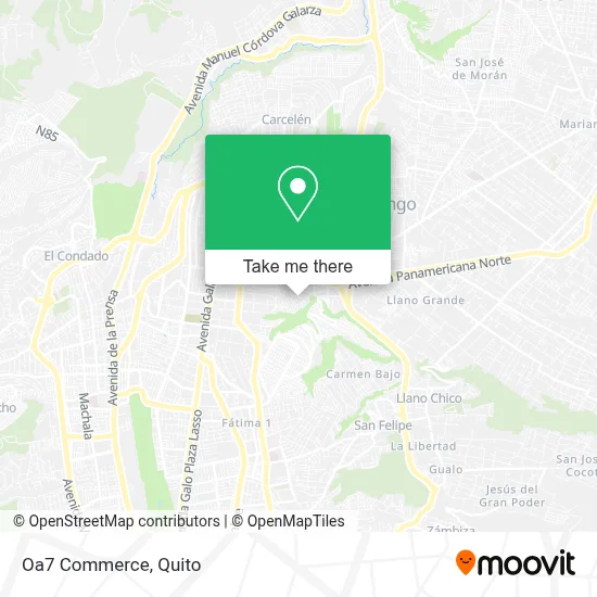 Oa7 Commerce map