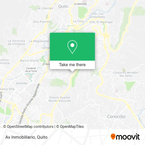Av Inmobiliario map
