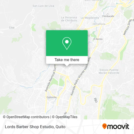 Lords Barber Shop Estudio map
