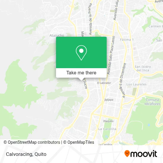 Calvoracing map