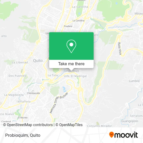 Probioquim map