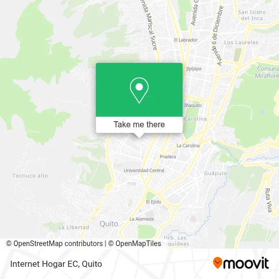 Internet Hogar EC map