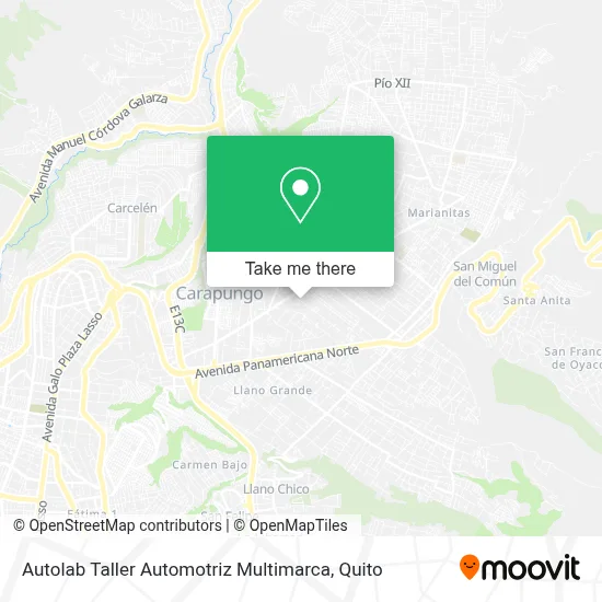 Autolab Taller Automotriz Multimarca map