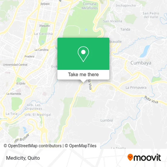 Medicity map