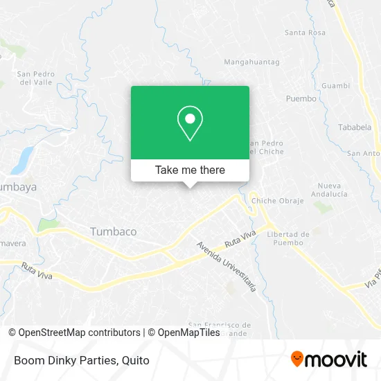 Boom Dinky Parties map