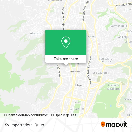 Sv Importadora map