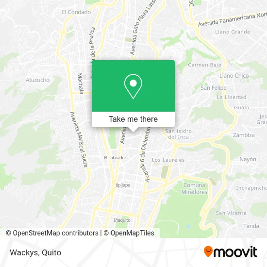 Wackys map