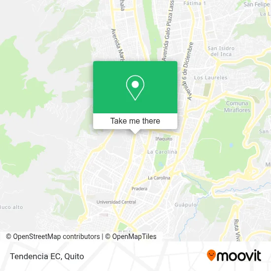 Tendencia EC map
