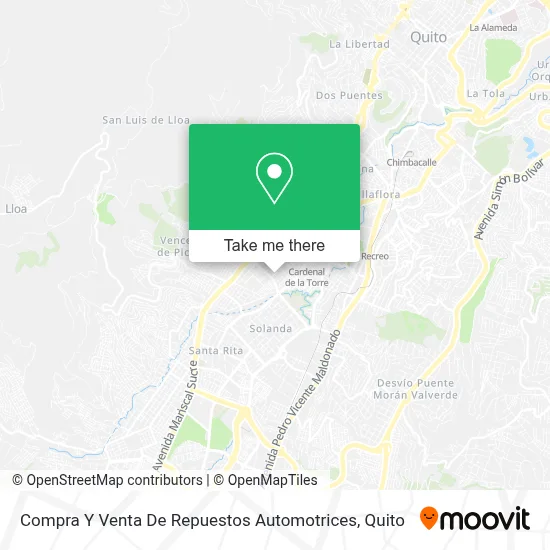 Compra Y Venta De Repuestos Automotrices map