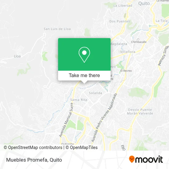 Muebles Promefa map