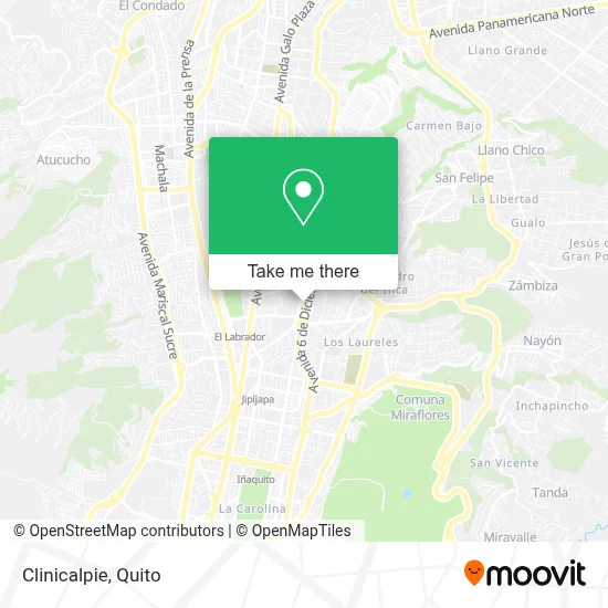 Clinicalpie map