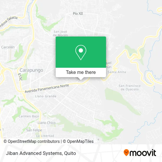 Jiban Advanced Systems map