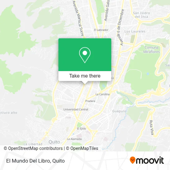 El Mundo Del Libro map