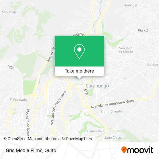 Gris Media Films map