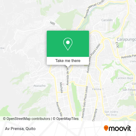Av Prensa map