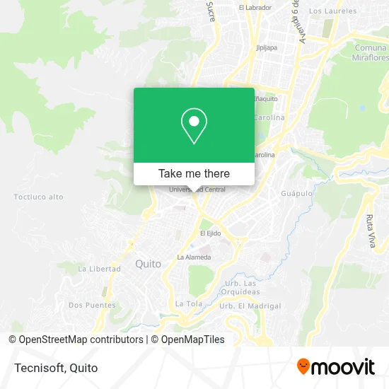 Tecnisoft map