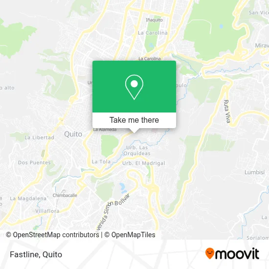 Fastline map
