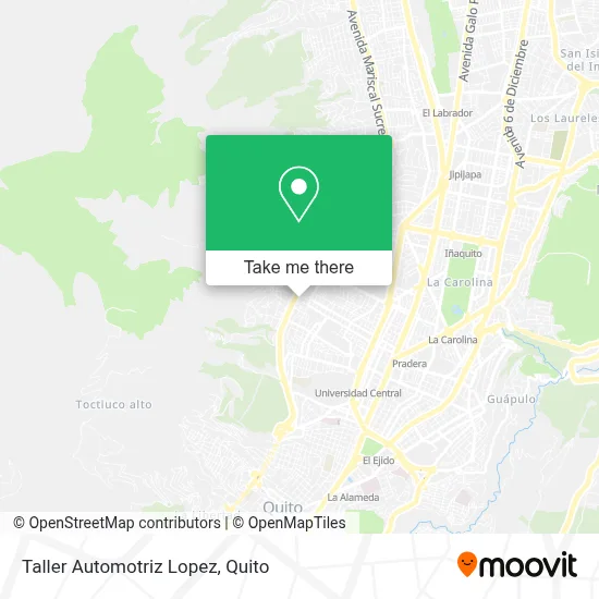 Taller Automotriz Lopez map