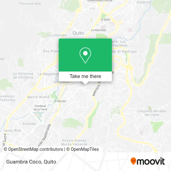 Guambra Coco map