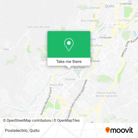 Postelectric map