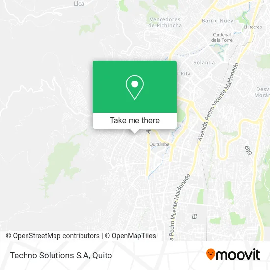 Techno Solutions S.A map