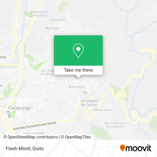 Flash Movil map