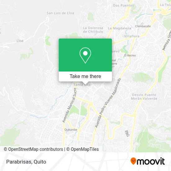 Parabrisas map