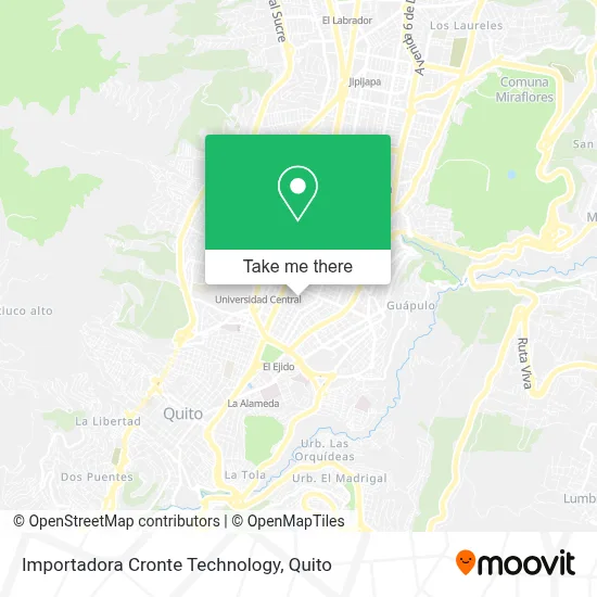 Importadora Cronte Technology map