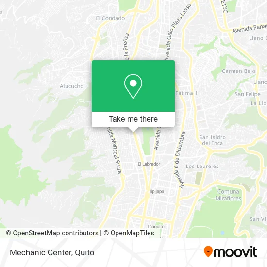 Mechanic Center map