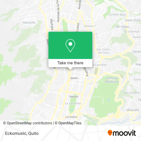 Eckomusic map