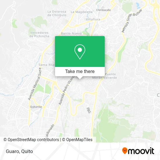 Guaro map