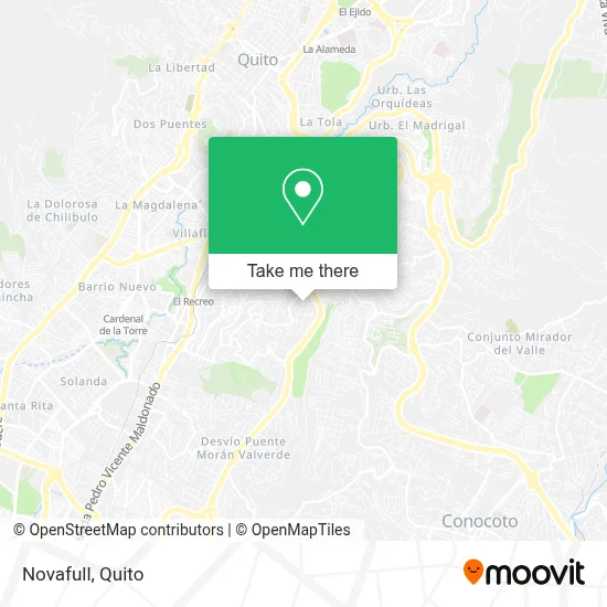 Novafull map