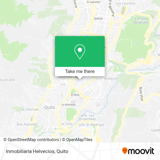 Inmobiliaria Helvecios map