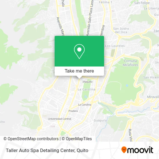 Taller Auto Spa Detailing Center map