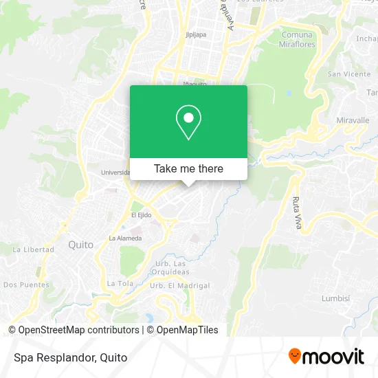 Spa Resplandor map