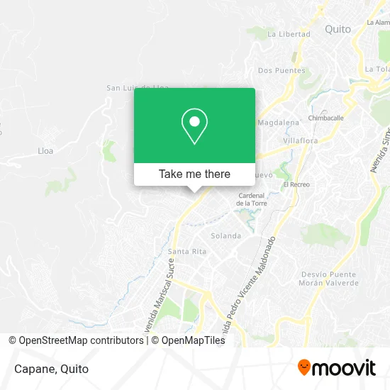 Capane map