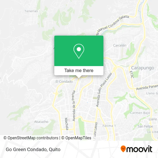Go Green Condado map