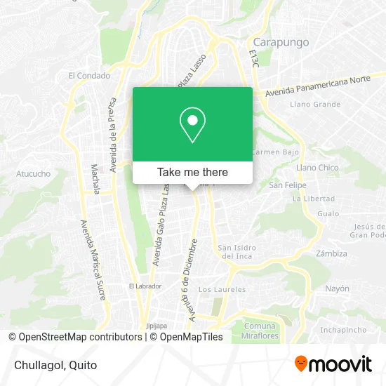 Chullagol map